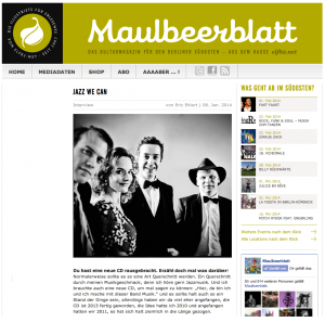 Maulbeerblatt Interview 2013